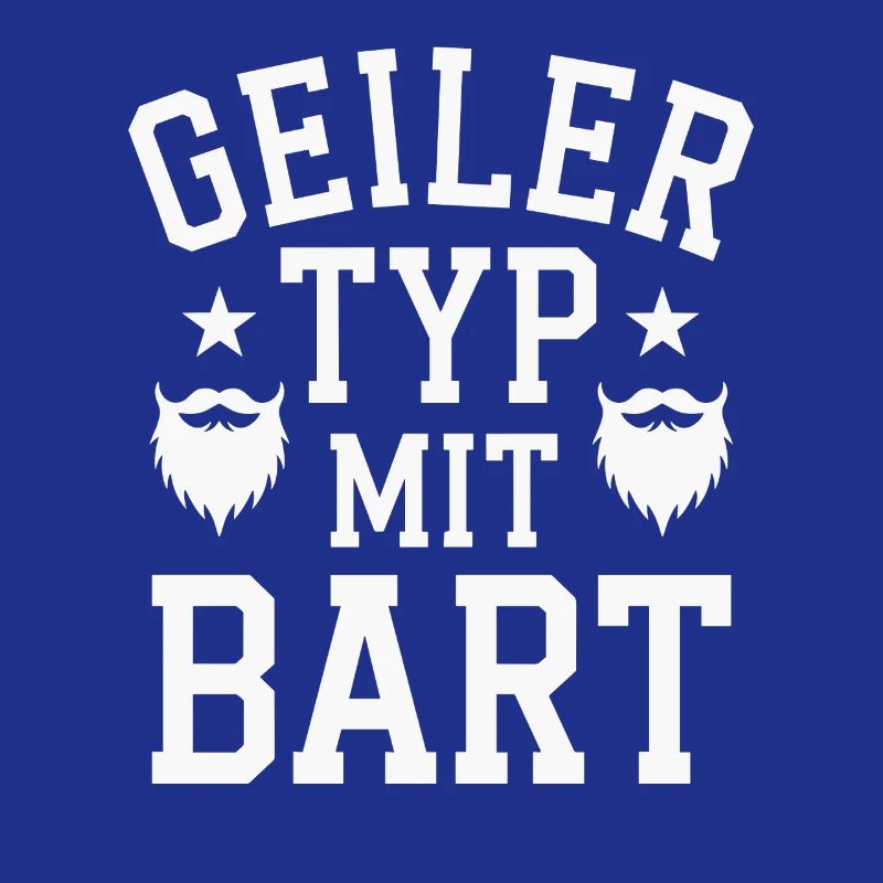 Geiler Typ Mit Bart Bartträger Barbier Vollbart
