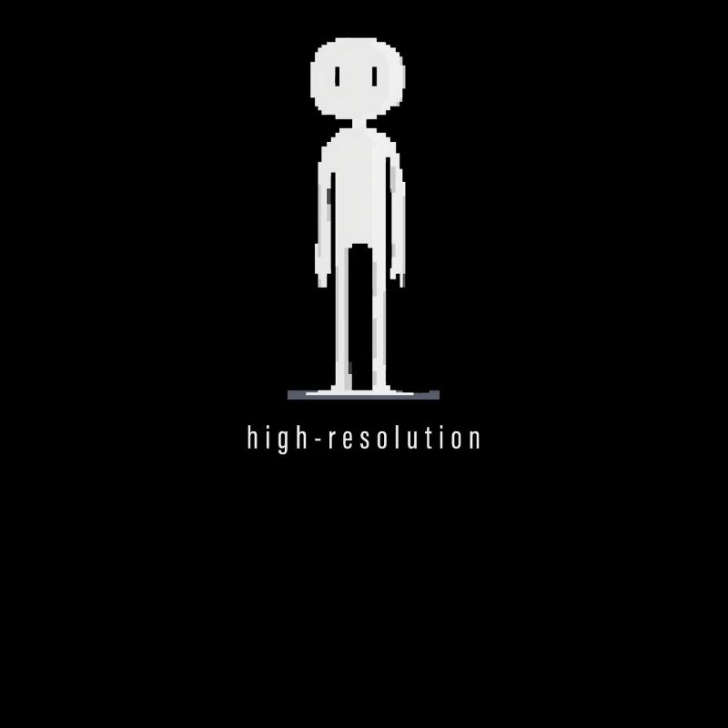 Funny Pixel Stick Figure Absurd IT Humor