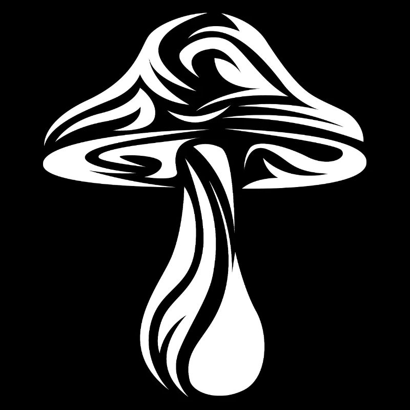 Mushroom Illustration - Pattern of Nature