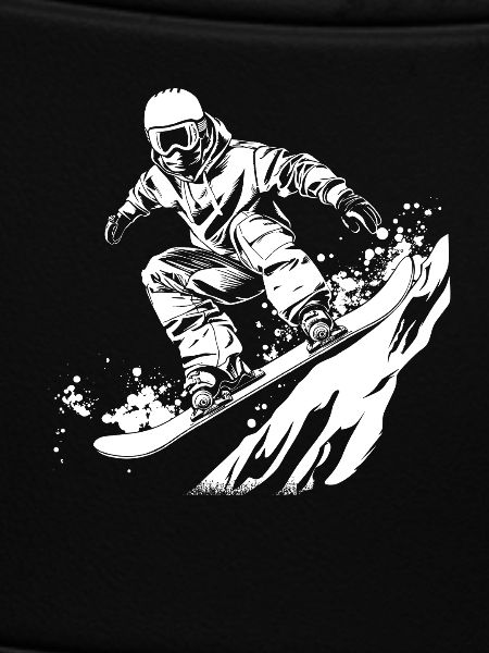 Snowboarder Drawing