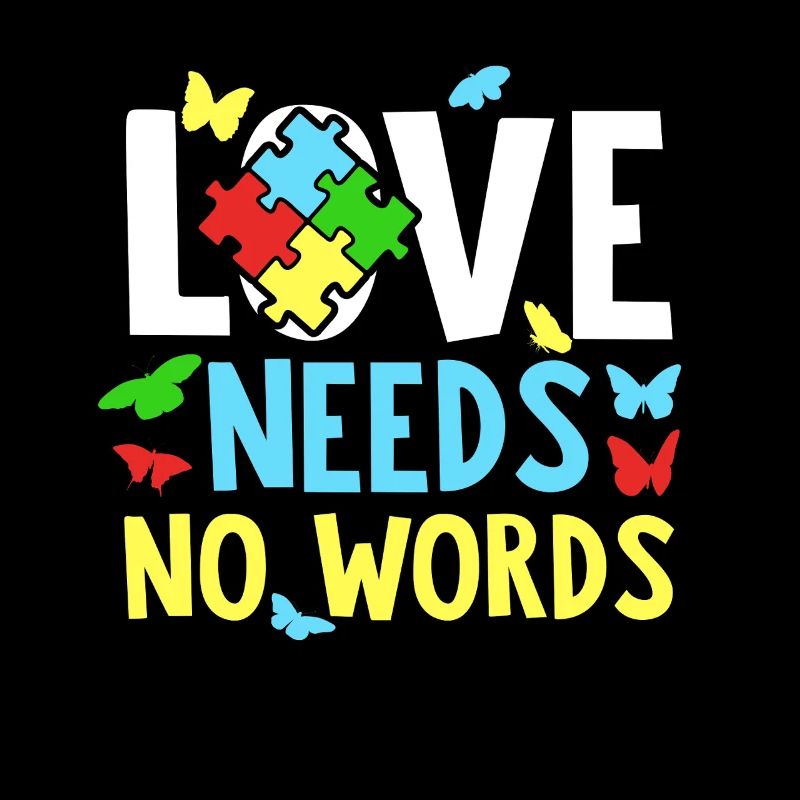 Autism Puzzle - Love Needs No Words
