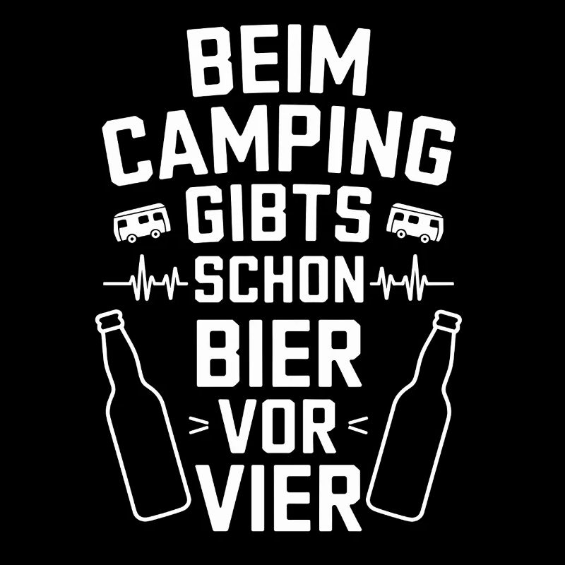 Camping Dire Bière devant Quatre Tentes Hobby
