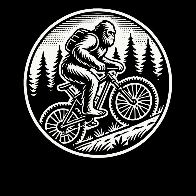 Aventure à vélo Bigfoot dans les bois