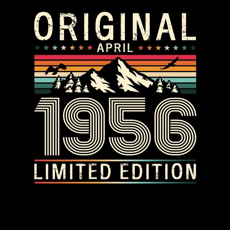 75e anniversaire Original Mars Né en 1950