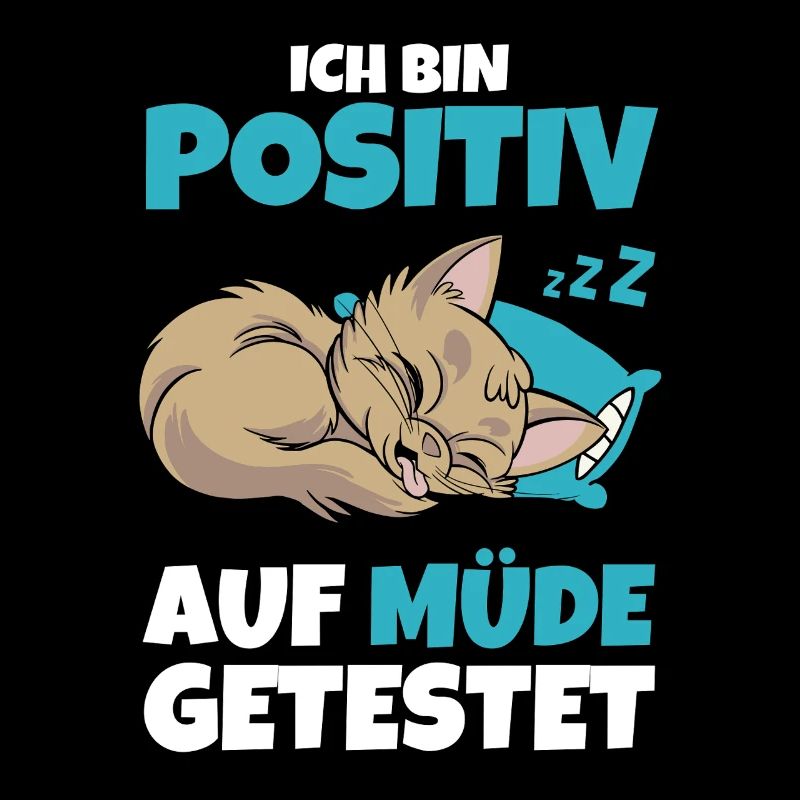 Ich bin positiv auf müde getestet – Katze