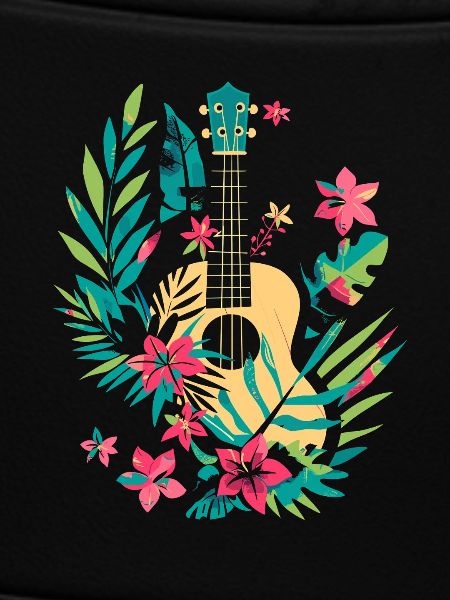 Ukulele Comic Look