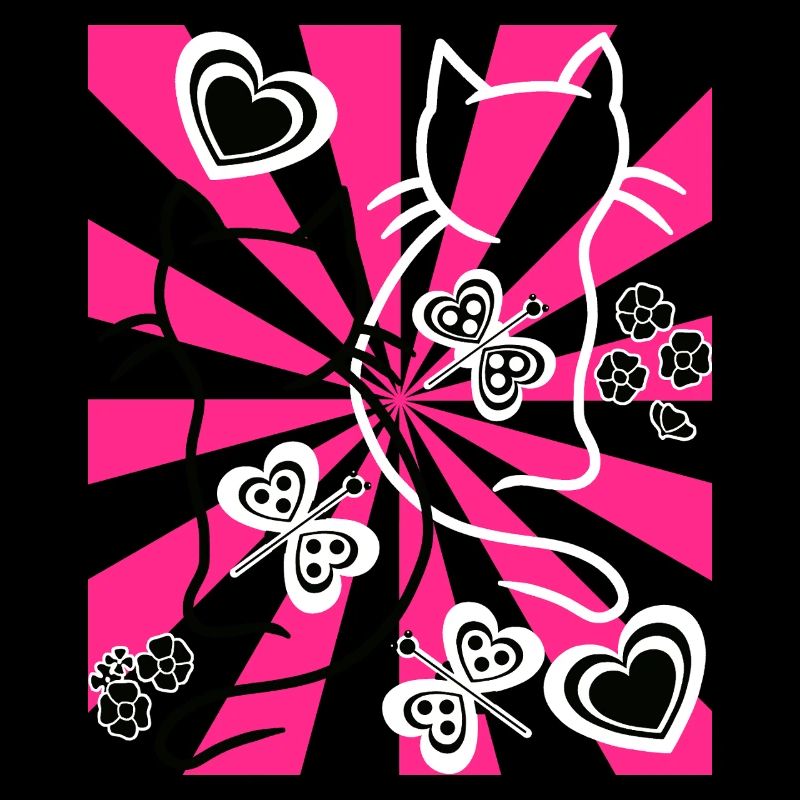 Retro Cats Cat Vintage Old School