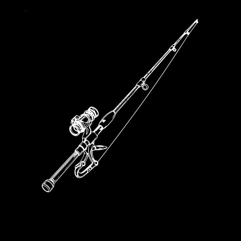 Fishing Rod Drawing