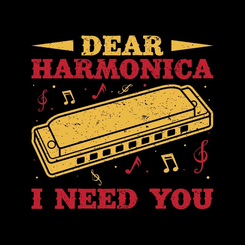 Funny Harmonica Player I Need You Harmonica