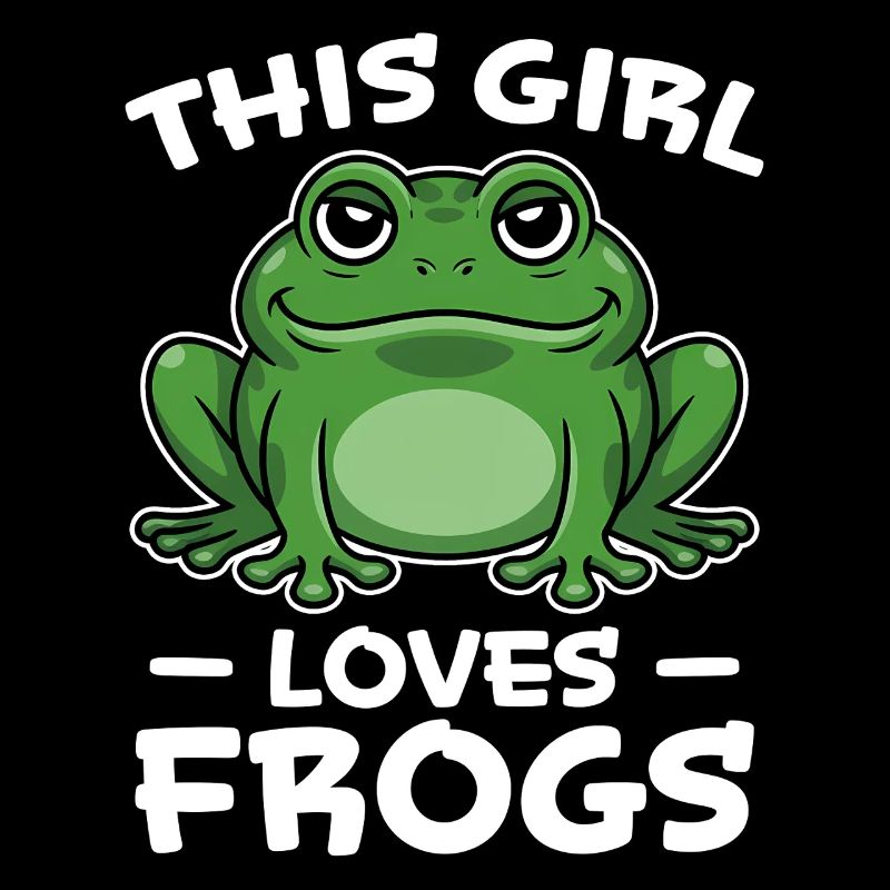 Frosch Spruch Mädchen Lustiges Frösche Geschenk