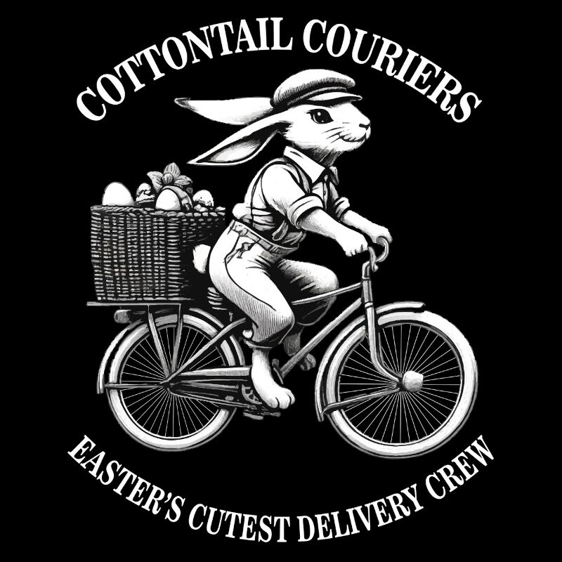 Ostern Cottontail Couriers Retro Ästhetik
