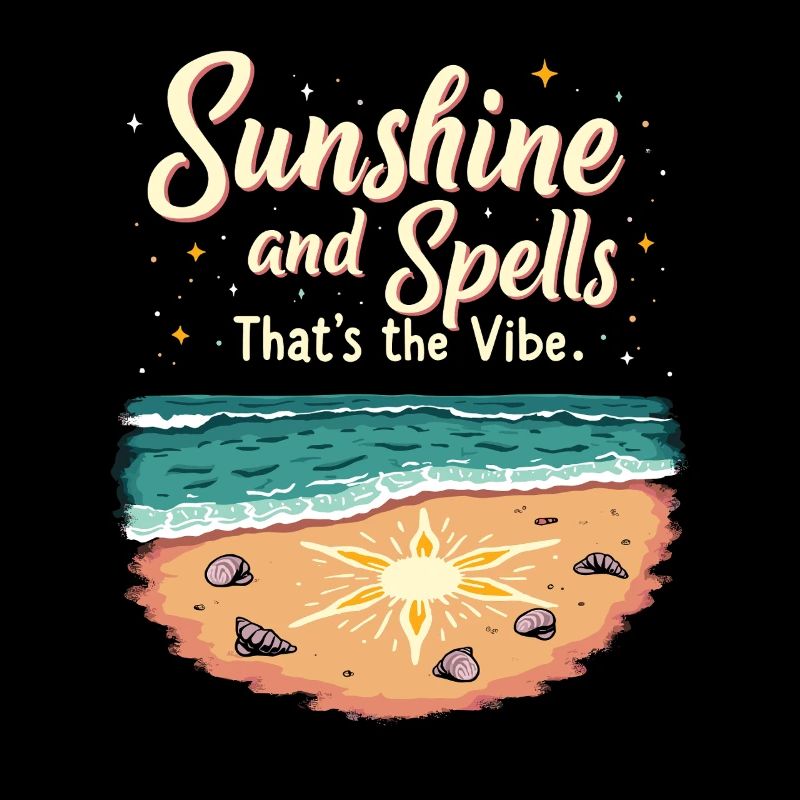 Summer Witches Beach Witch Aesthetic Sun Magic
