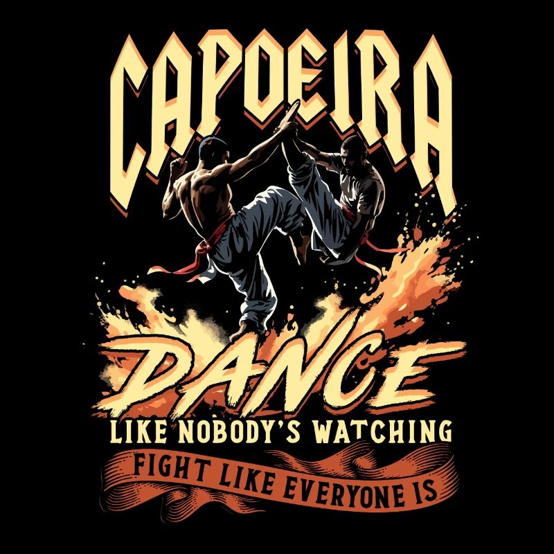 La danse capoeira n’aime personne ne regarde