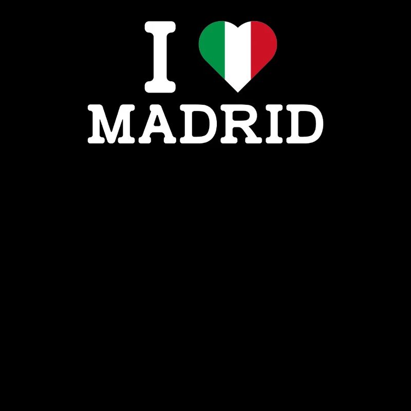 J’aime Madrid Cool J’aime Wrong Flag Italie Lover