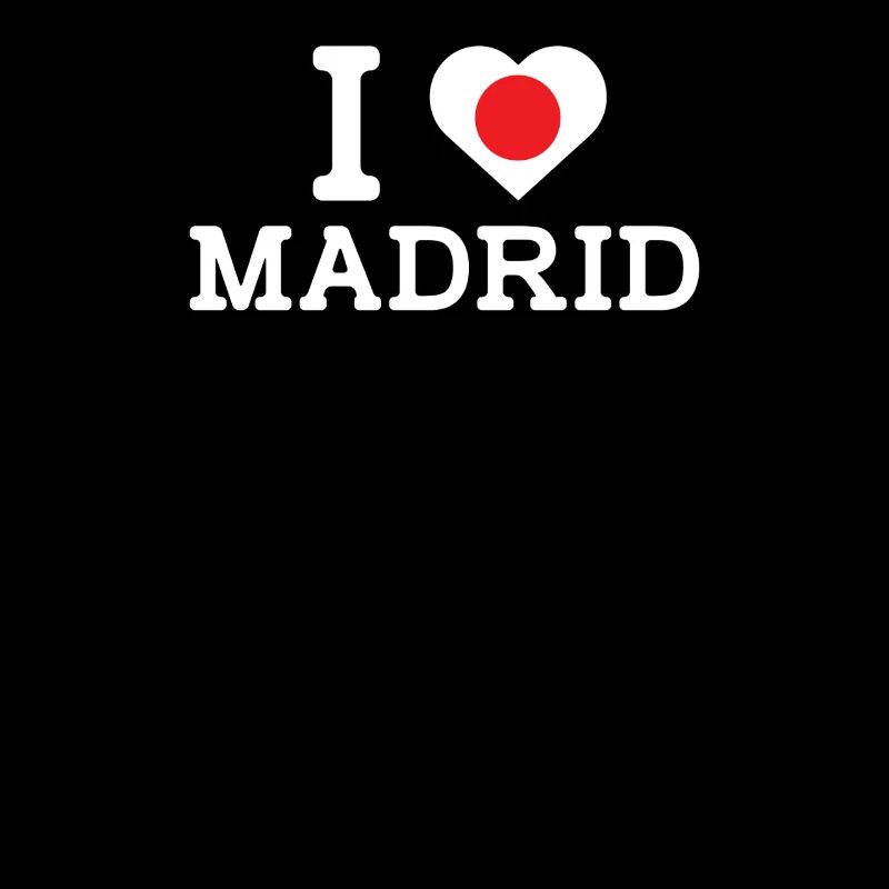 J’aime Madrid Cool J’aime le mauvais drapeau Drapeau du Japon