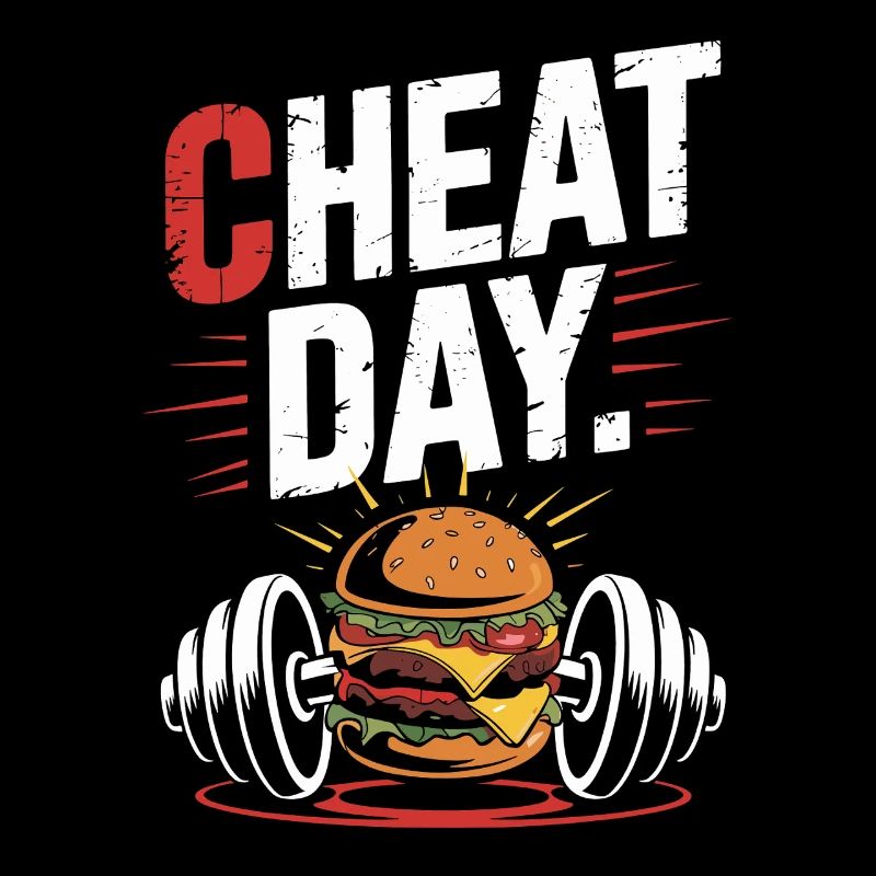 Cheat Day Fitness Enjoyment Break Training Workout