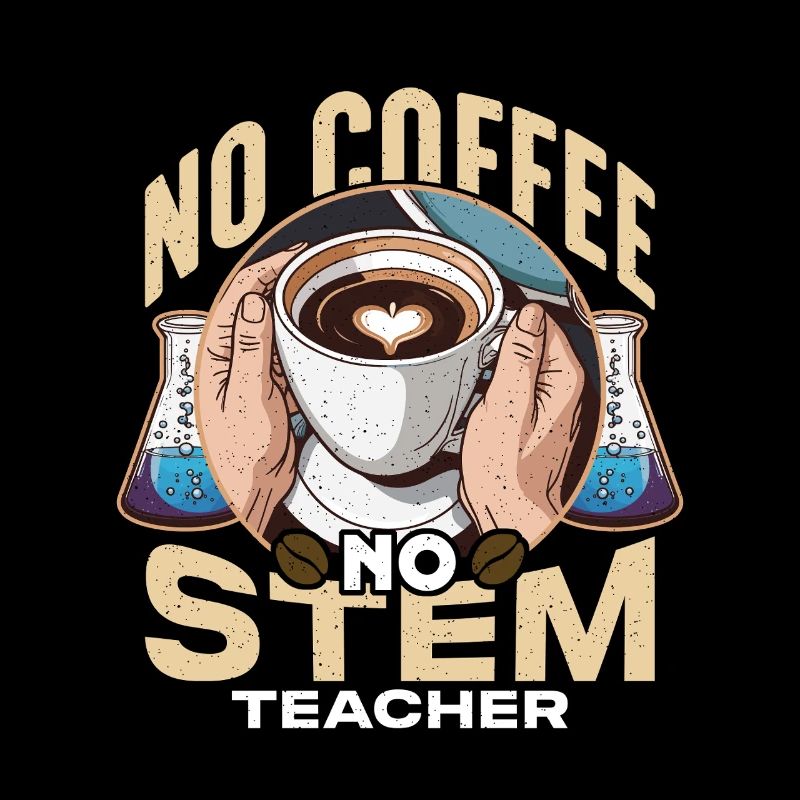 STEM Teacher No Coffee No Educator Coffee Lover