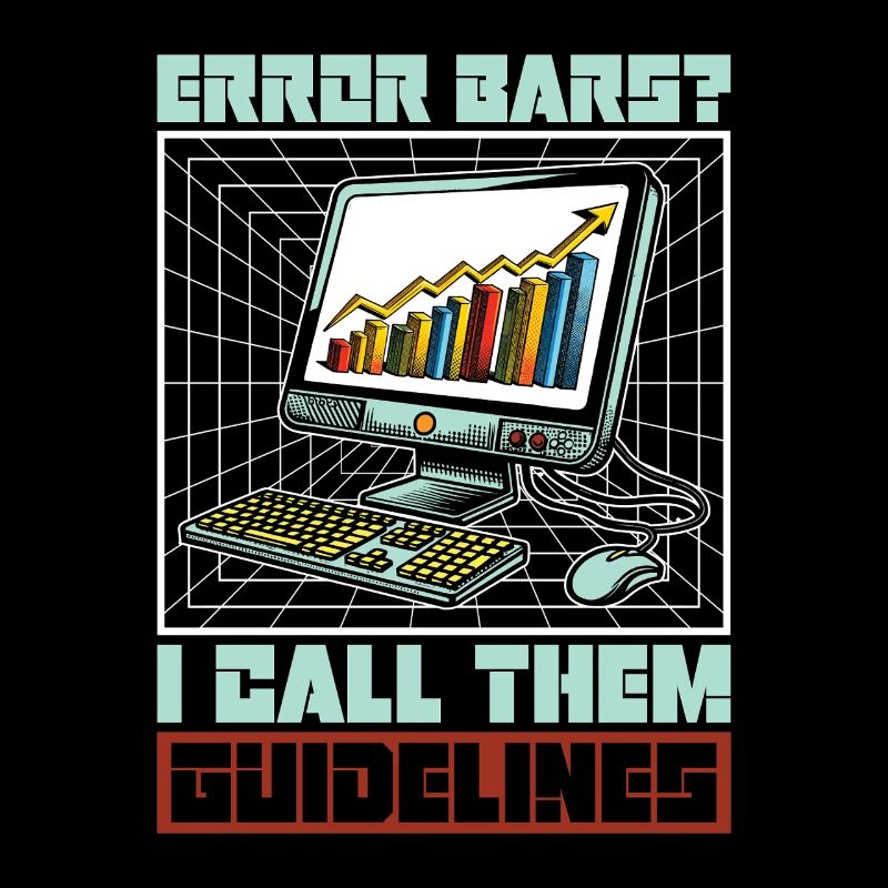 Barres d’erreur du statisticien Je les appelle Analyse de données