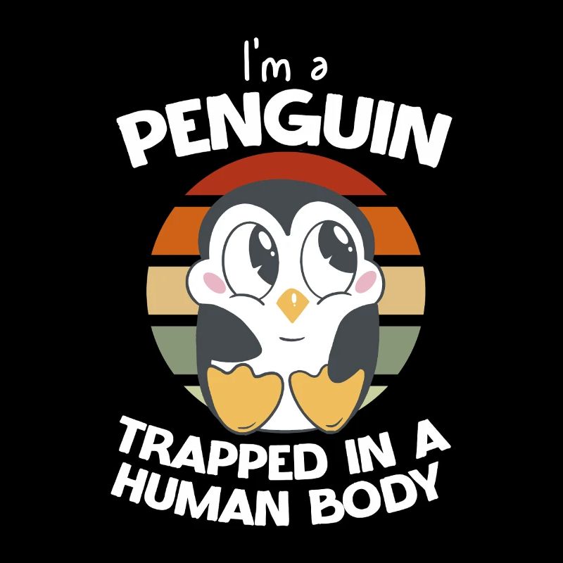 Ich Bin Ein Pinguin Gefangen Im Menschlichen