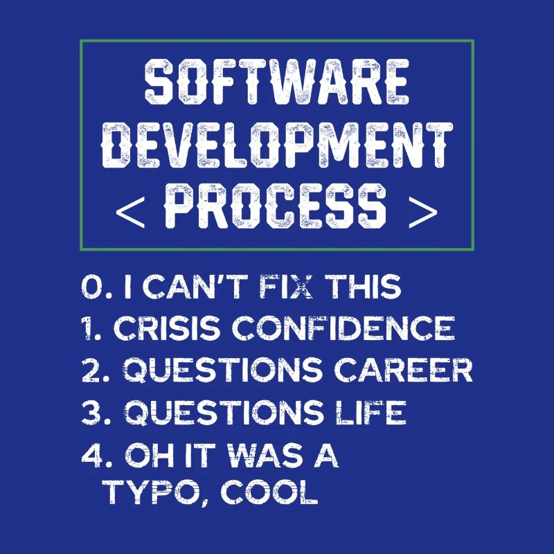 Software Development Process Humor Programmer