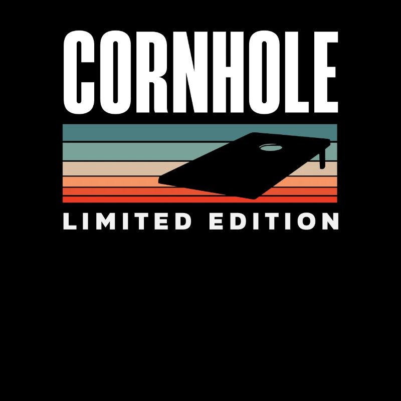 Cornhole Player Édition Limitée Style Vintage