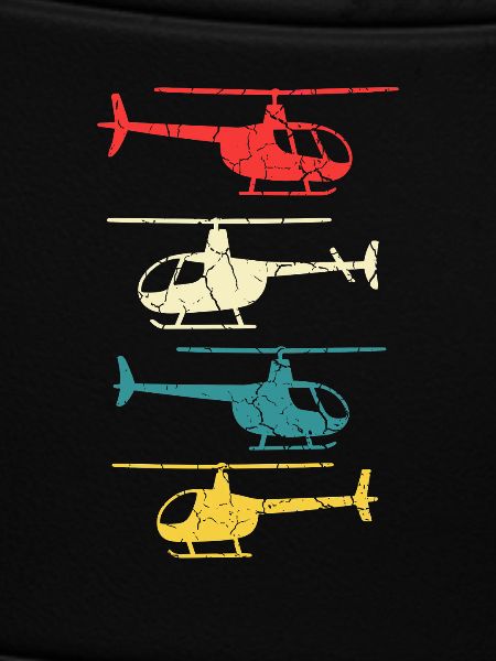 Retro Helicopter