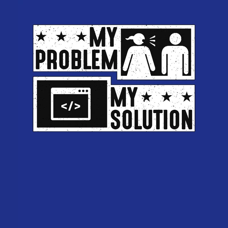 Online Coder My Problem My Pictogram Dad Developer