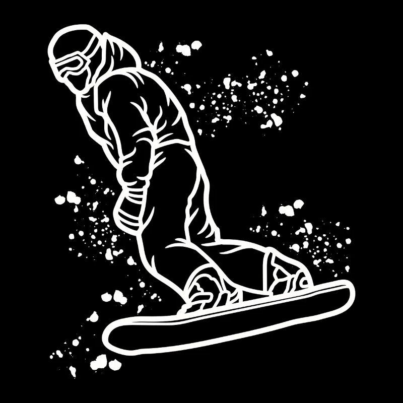 Snowboarder Snowboarding Snowboard