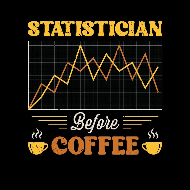 Statisticien avant mathématicien Amateur de café
