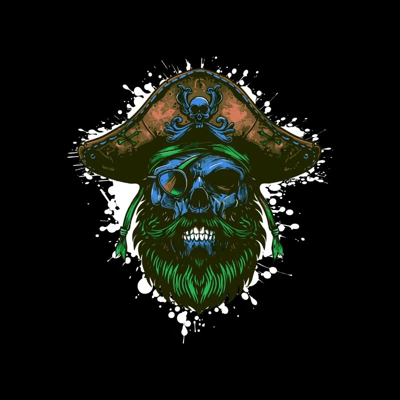 Pirate Skull Captain
