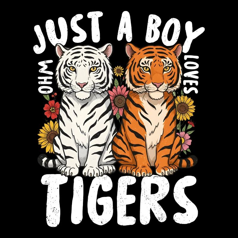 Juste un garçon qui aime les tigres