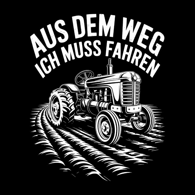 Conception de chemise de tracteur drôle
