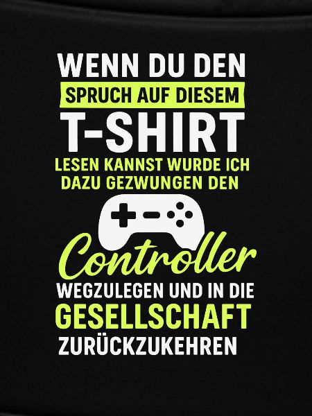 Controller Gaming Saying