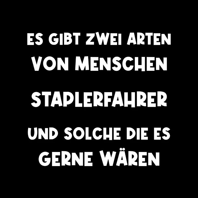 Staplerfahrer Gabelstapler fahren