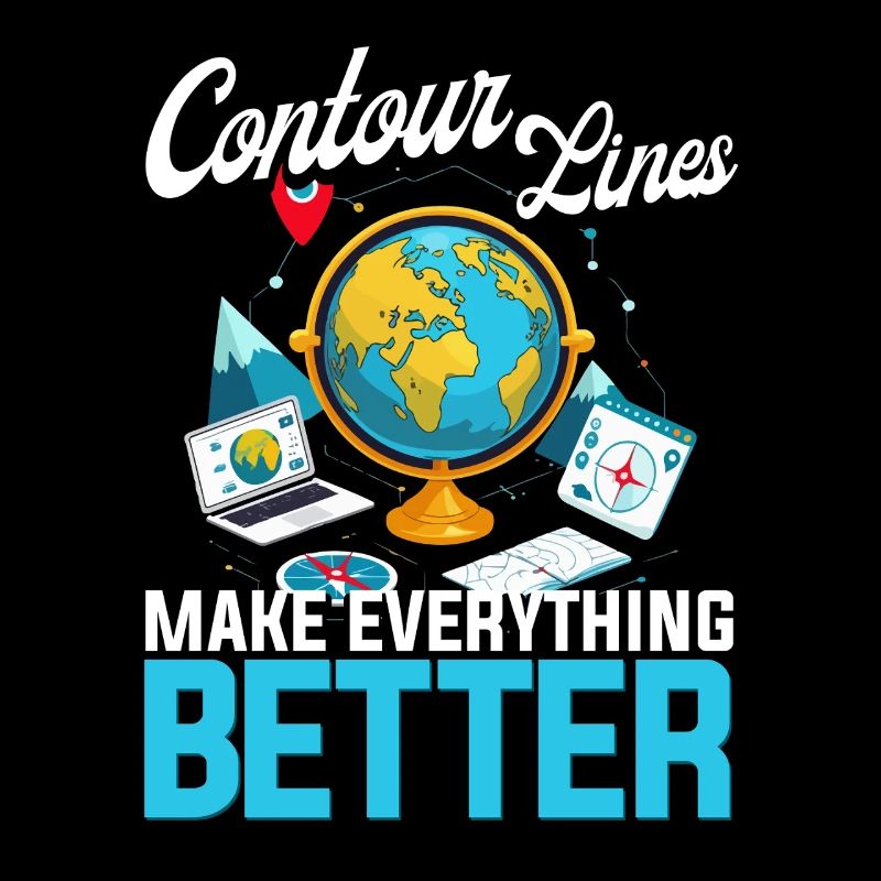 Geografische Informationssysteme Contur Lines