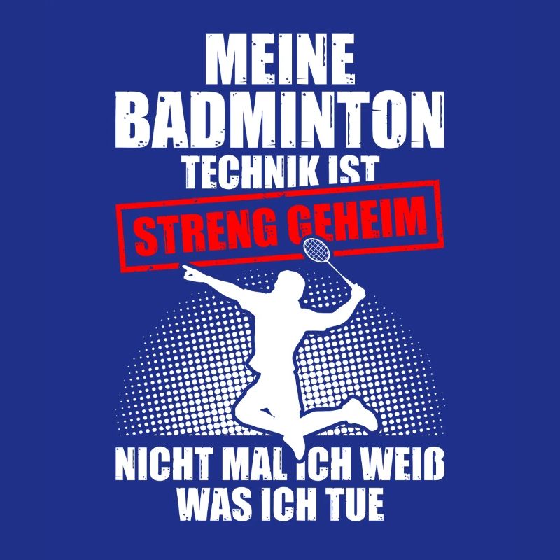 My badminton technique Badminton player