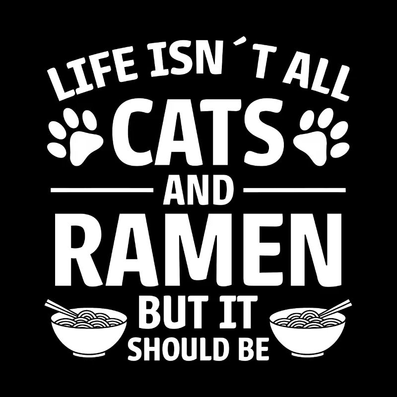 Ramen Cat Anime Funny Kawaii Ramen Gift