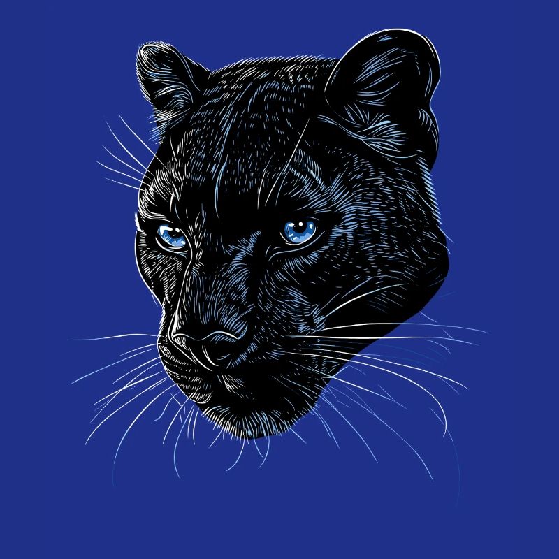 Panthère Léopard Grand Chat Mignon Gros Chat Panter