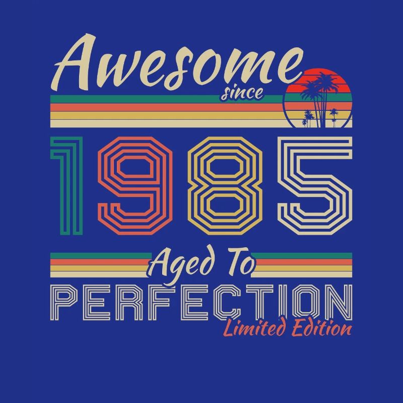 1985 Vintage-Retro-Geburtstagsgeschenk