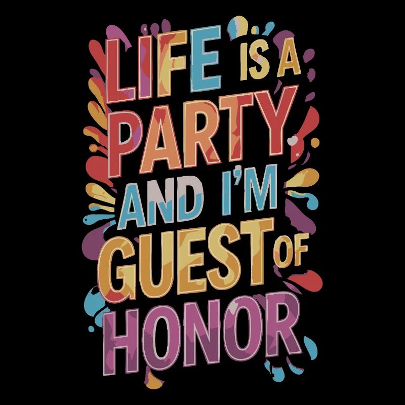 Life is a party – guest of the evening