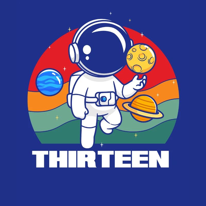 Space adventures for thirteen-year-olds