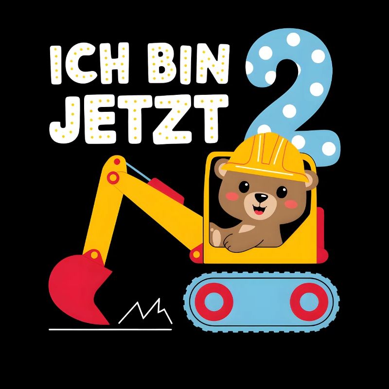 J’ai maintenant 2 ans Bagger Bear 2ème anniversaire