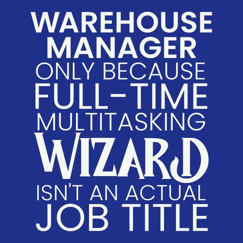 Warehouse Manager multitasking Wizard