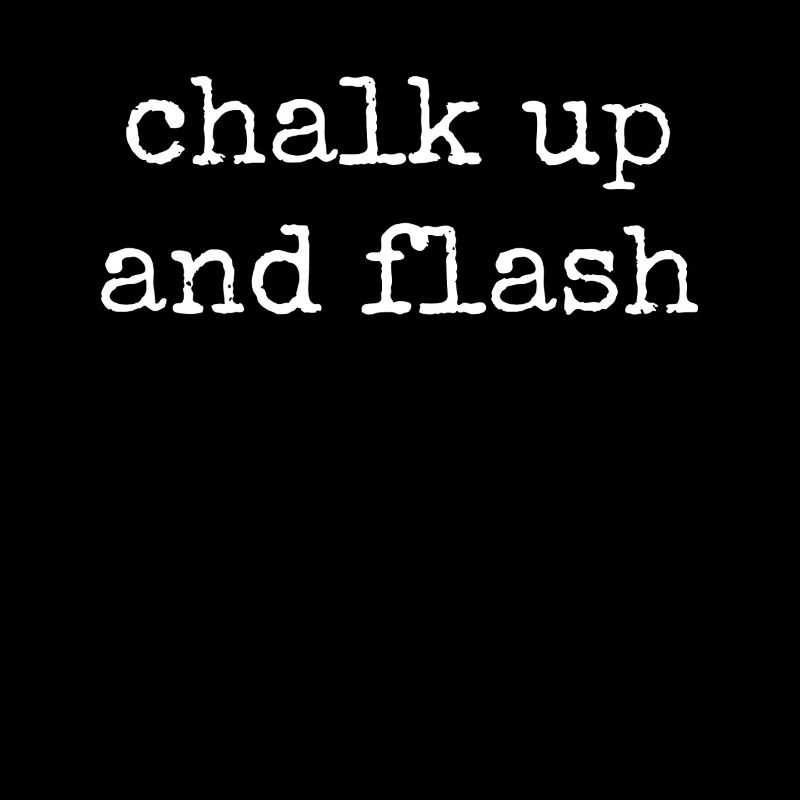 Boulderer Chalk Up et Flash Bouldering