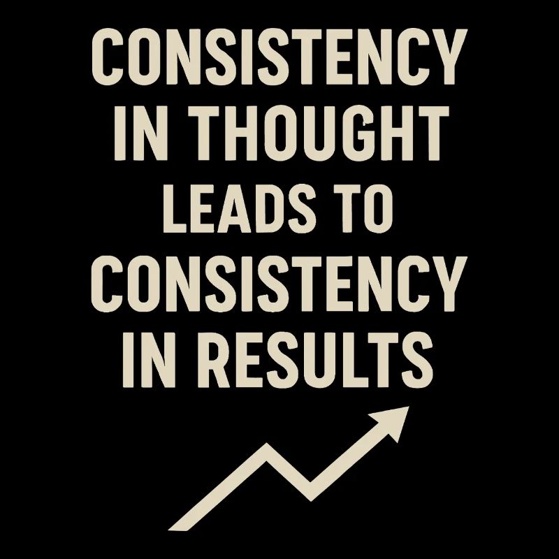 Consistency in thinking leads to consistency in thinking