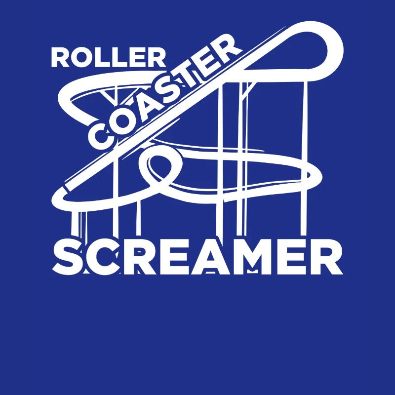 Amusement Park Roller Coaster Screamer Roller Coaster