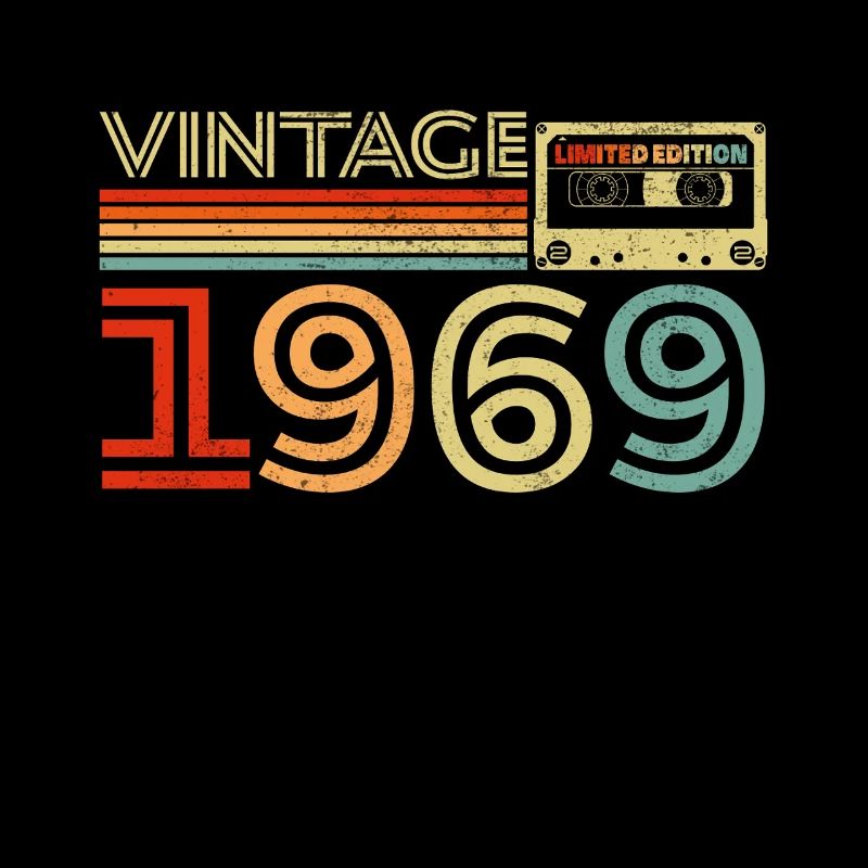 1969 Vintage Retro Geburtstagsgeschenk