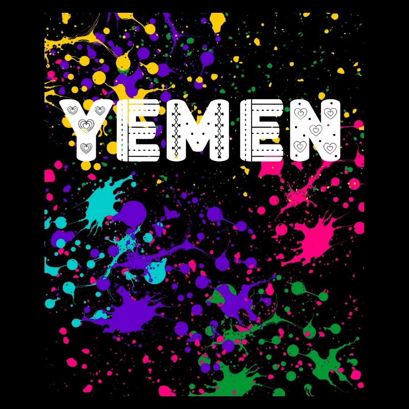 YEMEN éclaboussures Design