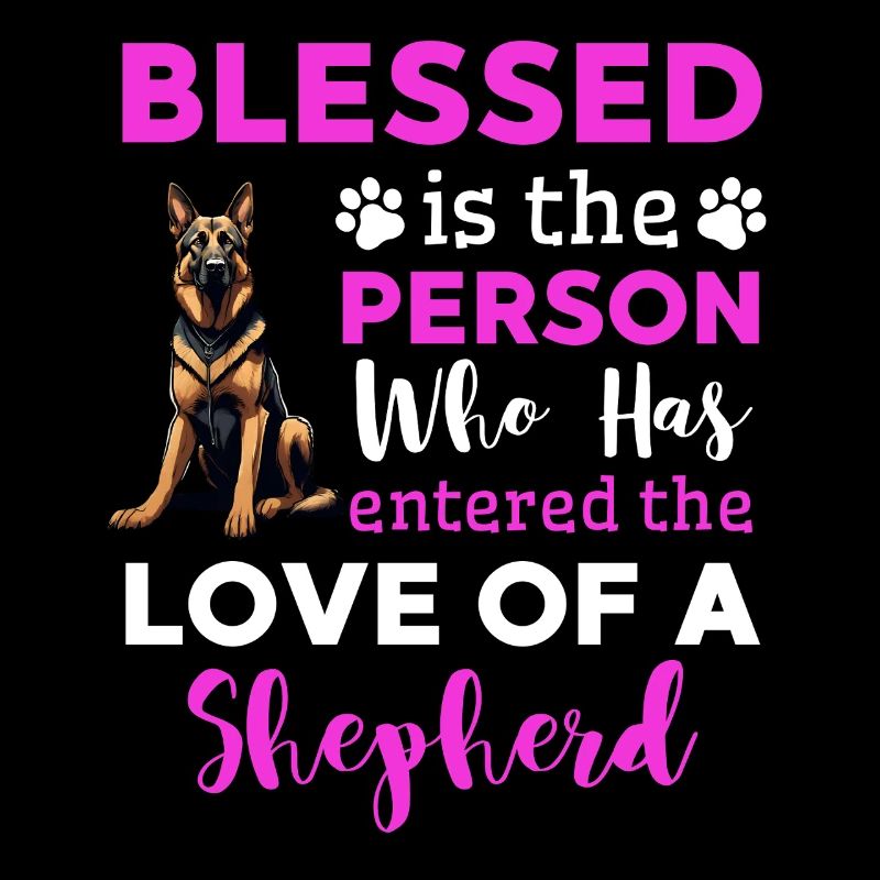 Deutscher Schäferhund Hunde Spruch