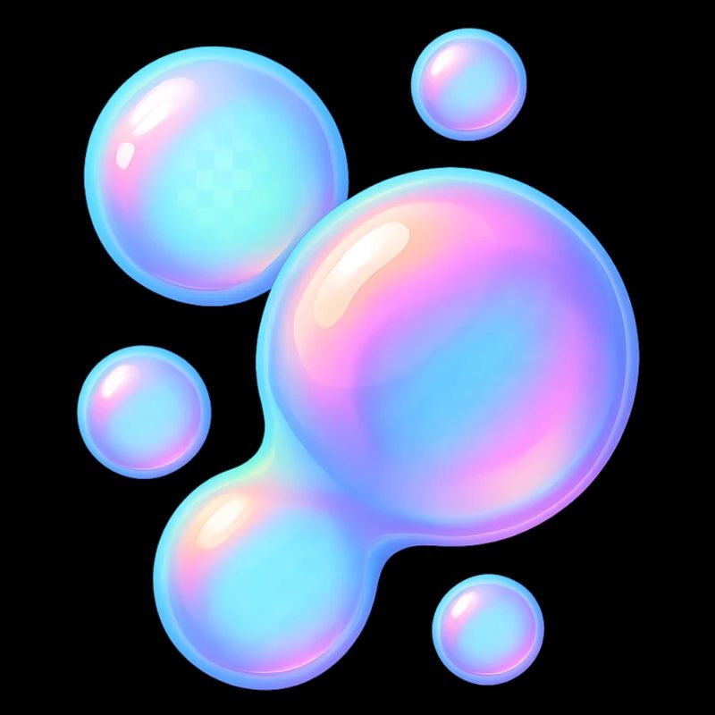 Color Bubbles – Stylische Seifenblasen in 3D-Optik
